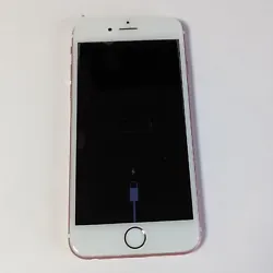 Apple iPhone 6s Pink A1688 Unlocked Read Description. Great condition. But the home button is ethier not working or...