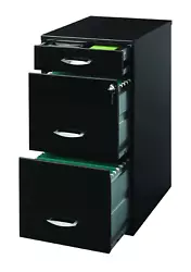This file cabinet features a smart, efficient design that works well in smaller spaces, and fits under most work...