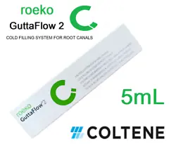 Coltene Roeko GuttaFlow 2 Flowable Obturation System. ROEKO GuttaFlow 2 shows a slight expansion and it adheres very...