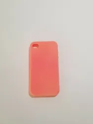 Coque Souple en Silicone iPhone 4 iPhone 4S Rose. iPhone 4 iPhone 4S Pink Soft Silicone Case.