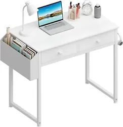 It is also a very good choice as a dressing vanity table with drawers. Modern Simple Style Design: Computer desk with...
