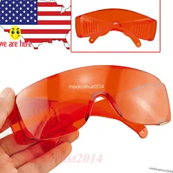 The glasses is designed to protect your eyes when using LED/UV curing lights. 1×Red Goggle Glasses. Country: China....