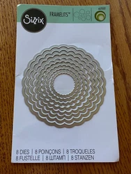 8 scalloped circle dies. 