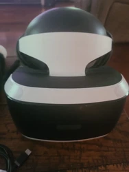 Sony CUH-ZVR1 PlayStation VR Worlds Console with Accessories.  I believe e erything is here except headphones.  One of...