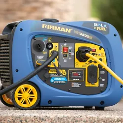 FIRMAN’s WH02942F inverter generator starts at the push of a button using electric start. As backup every FIRMAN...