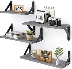 Our floating wall shelves are ideal choices for bathroom, kitchen, living room, bedroom, office, etc. In the bathroom...