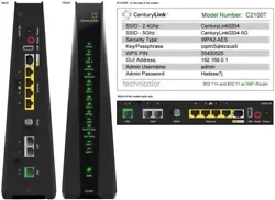 This is a Centurylink 2100t modem/router. Its 