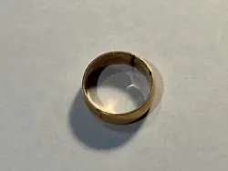 Bijoux Bague anneau alliance homme plaqué or (155-33/A1-5)