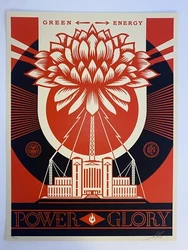 This gorgeous multi color silkscreen is signed and numbered by the artist out of 450 made. This is stunning in person,...