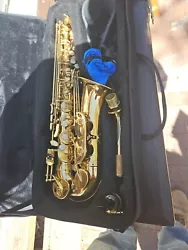 saxophone. Condition is Used. Shipped with USPS Priority Mail.