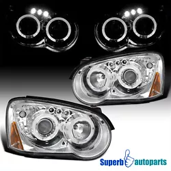 SPECDTUNING DEMO VIDEO 2004-2005 SUBARU IMPREZA WRX STI RS OUTBACK LED PROJECTOR HEADLIGHTS. SPECDTUNING INSTALLATION...