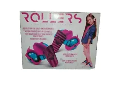 Fully adjustable to fit most shoe sizes yet less bulky than regular roller skates, the Madd Rollers can turn any...