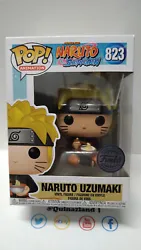 Funko Pop! NARUTO N° 823 Naruto w/noodles SPECIAL EDITION.