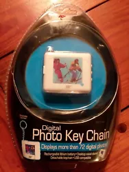 VR3 Digital Photo Key Chain Holds 72 Photos Rechargeable [Brand New].[MB1] Brand New Sealed