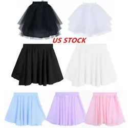 Kids Girls Crinoline Petticoat Flower Wedding Underskirt Slip. Set Include : 1Pc Petticoat. A-line petticoat with 3...