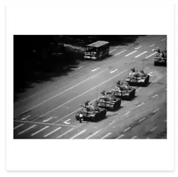 ‘The tank man’. June 4, 1989. It was an unexpected act of defiance. Courageous too. A real collectors piece that is...