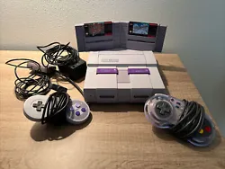 Everything pictured is included. It’s missing one Nintendo cord that it requires to run; however, the system does...