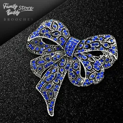 ☞ 1PC x Bowknot shaped brooch. ✔ Brooches can use on every occasion to improve the unique look. ✔ Brooches are...