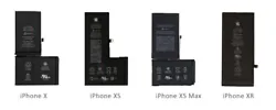 BATTERIE INTERNE 0 CYCLE POUR IPHONE 5SE 6S 7 8 PLUS X 11 12 13 PRO Max + Outils Gratuits. iPhone X, XS, XR, XS Max,...