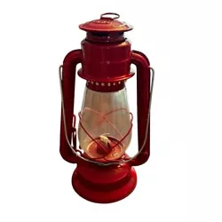 Dietz Junior Oil Burning Lantern Color Red new camping gear/collectible