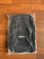Supreme Canvas Backpack (FW20/FW21) Black.