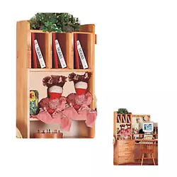 Desktop Shelf Unit Honey pine stain finish This desktop shelf unit has 3 cubby holes and 2 shelves and is designed to...