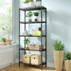 What you see is this Changeable Assembly Floor Standing Carbon Steel Storage Rack! It can be randomly assembled for the...