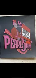 Pearl Jam / Sleater Kinney 2005 Borgata poster AP Atlantic City, NJ. Nice corners, some small roll marks as is the...