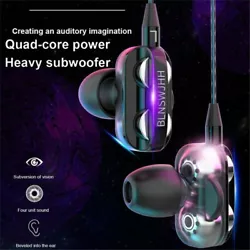 Earphone Type: In-Ear. Earphone Sensitivity: 99dB/mW. Mic: with Mic. Moving coil and moving iron combination, create...