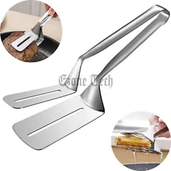 MULTI FUNCTIONAL COOKING TONGS: Serve as a steak clamp, serving tongs, salad tongs, bread clamp tongs, pizza tongs and...