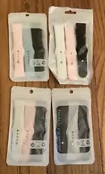 Lot of 12 Kmasic Sport Straps Compatible Fitbit Versa Soft Silicone Band. Some bands have been used, some bands brand...