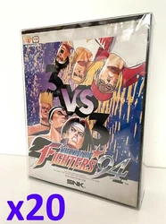 >Soft crease : Plis souples et travaillés. x20 Boîtiers de Protection Jeux NEO GEO AES. Possible pour différentes...