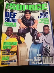 THE SOURCE Magazine #107 August 1998 Def Squad Latifah Jermaine Dupri Jake s1.