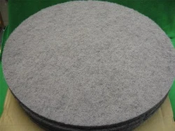 The pads are all new. For Periodic Burnishing. These photos may be taken both with and without the flash, to try to...