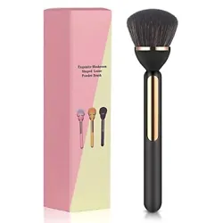❀ High quality brushes materials: The hand-made blush brush is made of high- quality synthetic Nylon fiber materials,...