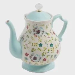 This rustic teapot is perfect for brewing and serving tea to friends and family. Made of durable stoneware, this teapot...
