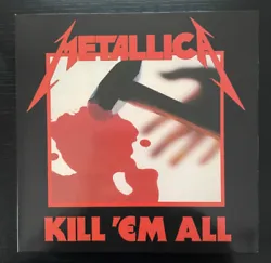 Metallica - Kill ‘Em All Vinyle neuf, mais non scellé.
