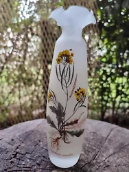 Très joli vase peint à la main.