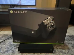 Microsoft Xbox One X 1TB Console - OEM original packaging, comes with original controller, HDMI cable, and power...