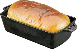 : the Way to Cook Outdoors Bake bread in this pan and your family will beg for more. Decorative handles are added for...