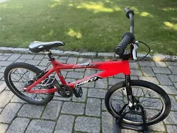 Haro group 1 Comp XL SX 20 red bmx bike racing aluminum bicycle. Condition is Used. Shipped with UPS Ground.