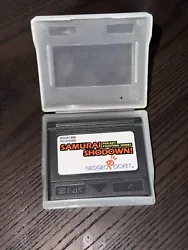 Samuraï Shodown Neo Geo Pocket PAL anglais.
