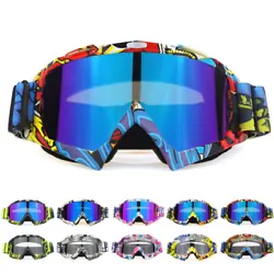 High quality motorcycle goggles PC Lens, keeping a clear vision, UV400 protection, dustproof, anti-Wind, anti-glare,...