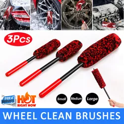 With ergonomic handle: our 3pcs/set fiber woolies brushes is with ergonomic handle,which is comfortable and easy to...