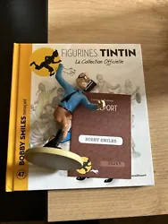 Figurine TINTIN Collection officielle n°47 Bobby Smiles -HS Pièce de collection Vendue en l’état figurine qui est...