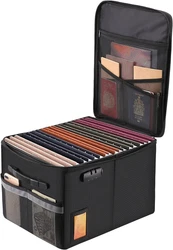 (Does not include folders). Fireproof file organizer boxes are made of double layered non-itchy silicone coated...