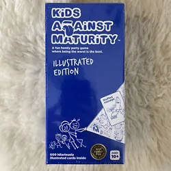 Kids Against Maturity Fun Family Party Card Game Illustrated Edition - Sealed. Brand New.