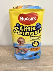 Make a splash with these Huggies Little Swimmers swim nappies. Designed for babies and toddlers size 5-6, this 11-pack...