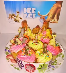 These will help make your cake a big hit with any Ice Age fan! See the pictures for more details. The popular Ice Age...