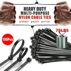 Repair plant branches, repair. nylon cable ties and will. 100PCS Black Nylon Cable Zip Ties. hang LED lights and...